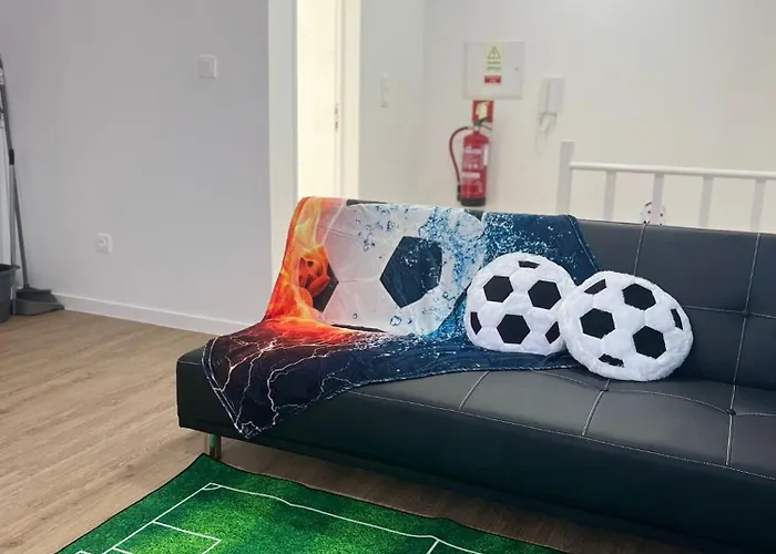 Perola Do Futebol - No Coracao De Апартаменты Сетубал